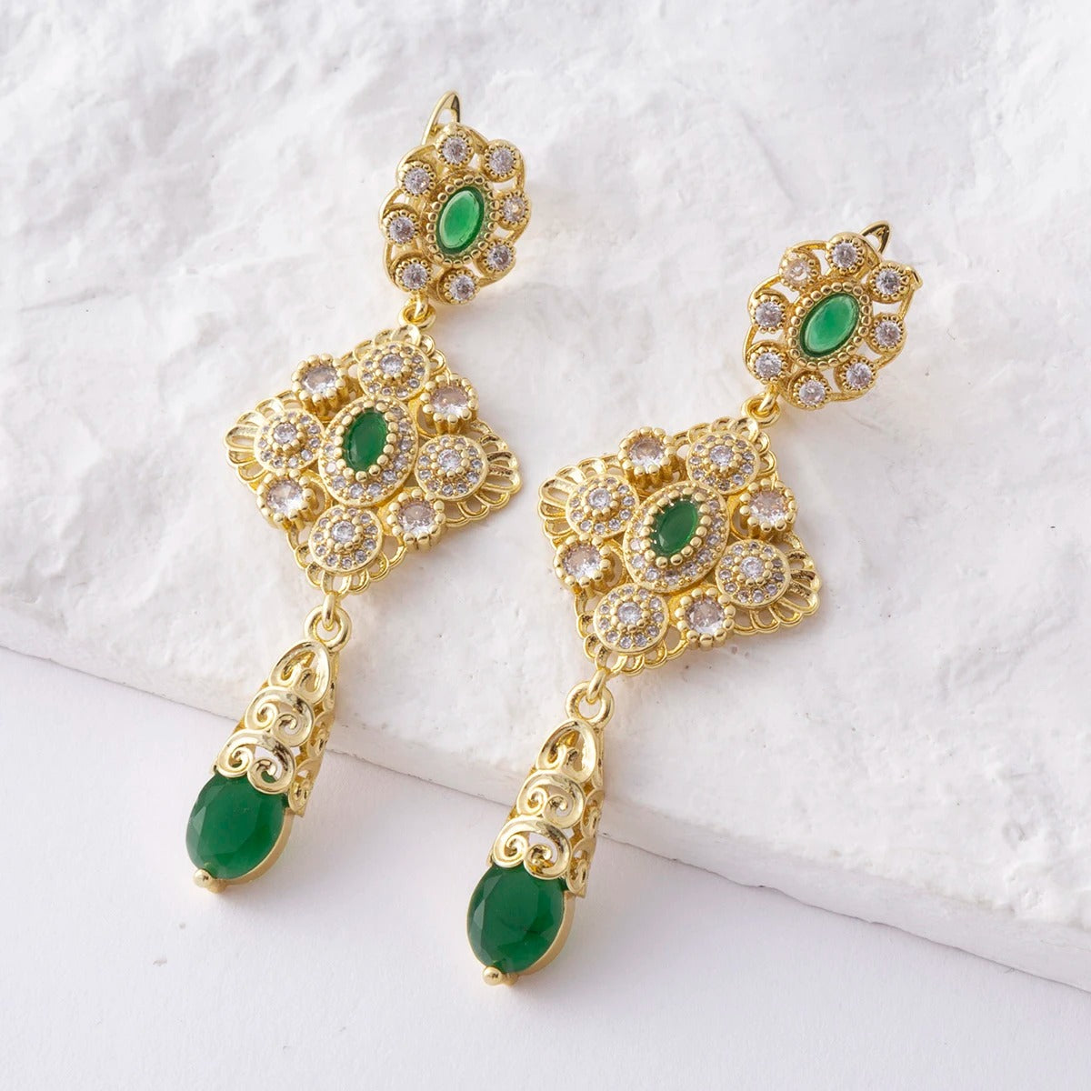 Boucles d'oreilles traditionnelles marocaines lovy