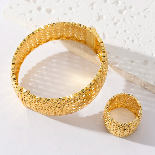 Ensemble bracelet et bague