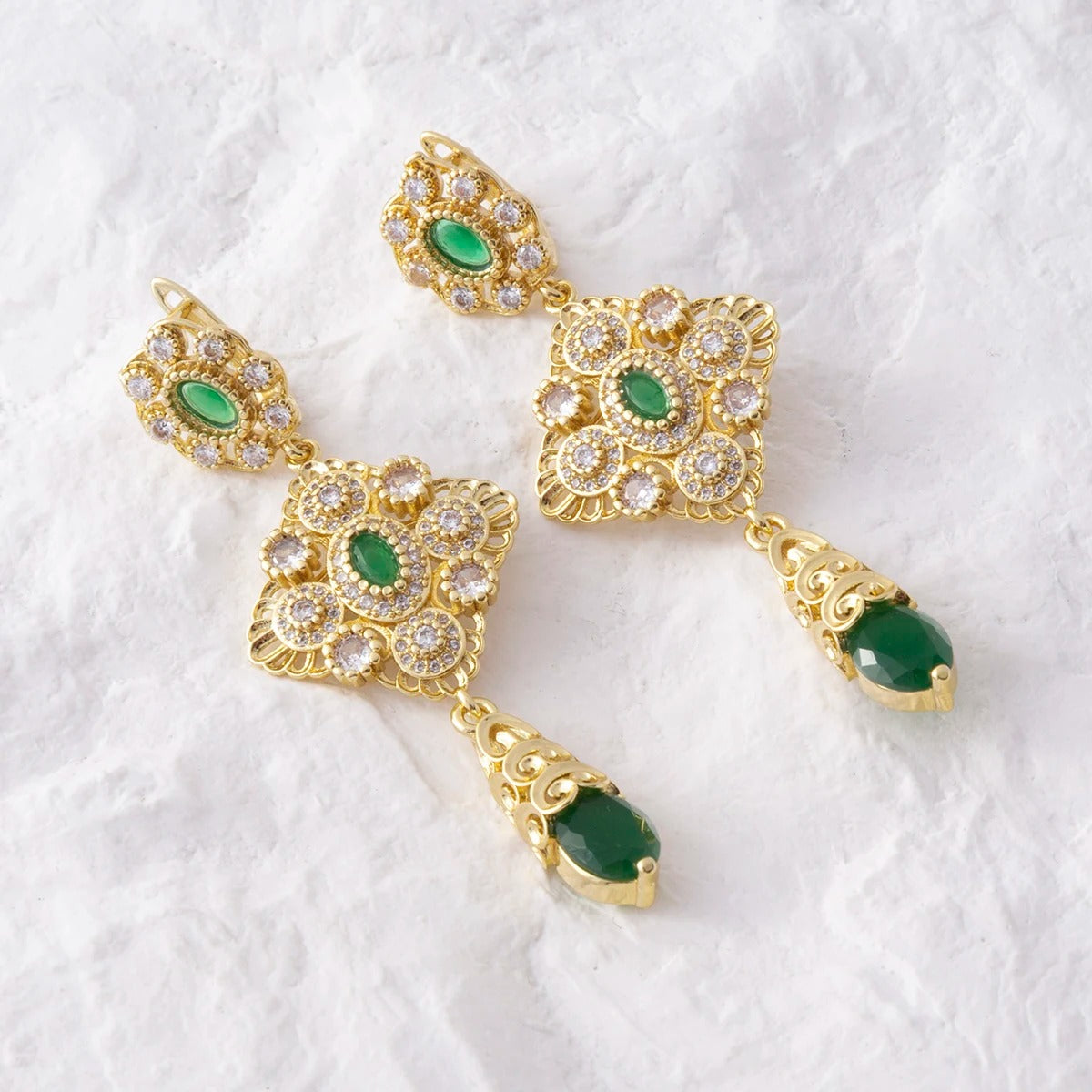 Boucles d'oreilles traditionnelles marocaines lovy