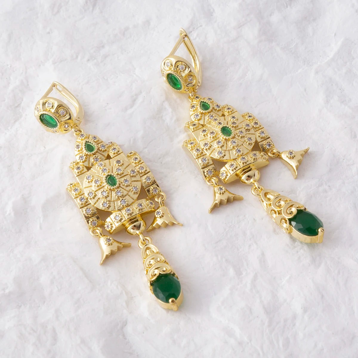 Boucles d'oreilles traditionnelles marocaines lovy